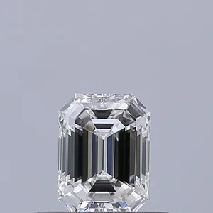 0.3ct EMERALD E VVS2 Natural diamond