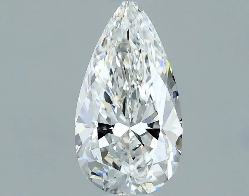 0.42ct PEAR F IF Natural diamond