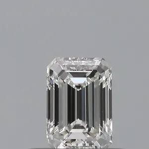 0.32ct EMERALD F VS1 Natural diamond