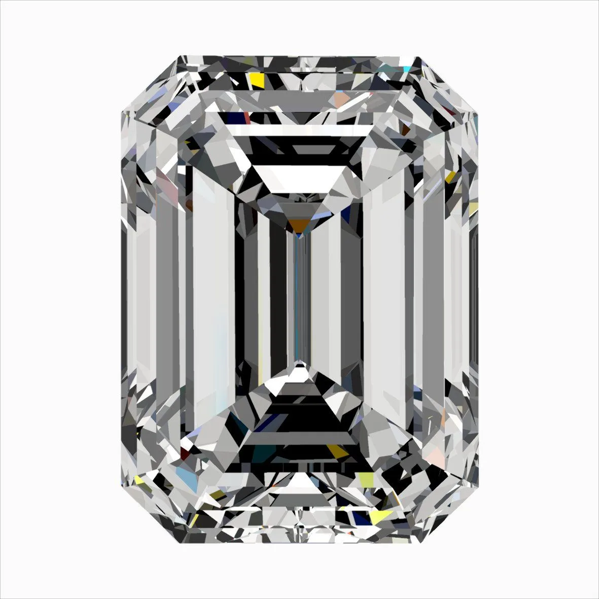 0.31ct EMERALD H VS2 Natural diamond