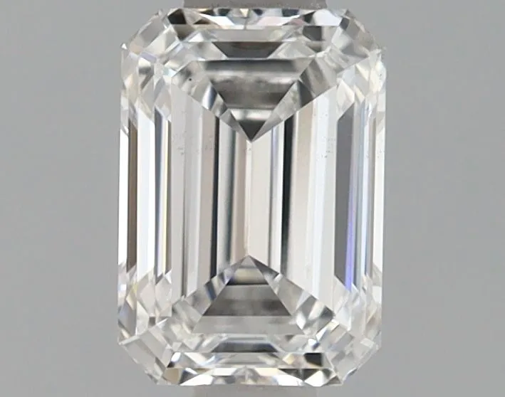 0.73ct EMERALD F VS2 Lab Grown diamond