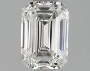 0.73ct EMERALD F VS2 Lab diamond