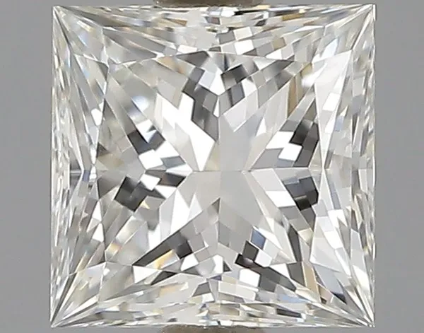 0.52ct PRINCESS H VVS1 Natural diamond