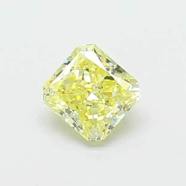 1.10ct RADIANT Fancy Intense Yellow VS1 Coloured Lab diamond