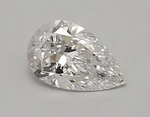 0.87ct PEAR D VVS2 Lab diamond