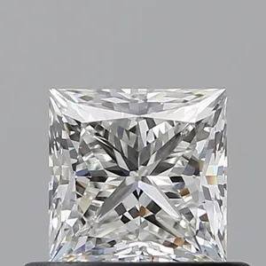 0.6ct PRINCESS H VVS2 Natural diamond