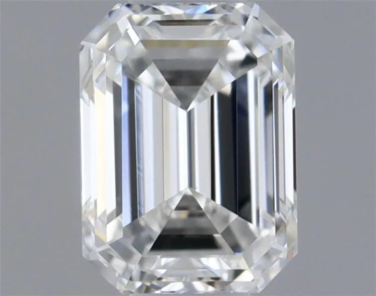 0.37ct EMERALD F VS1 Natural diamond