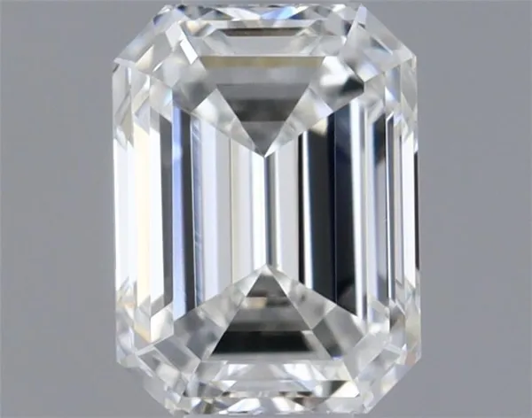 0.37ct EMERALD F VS1 Natural diamond