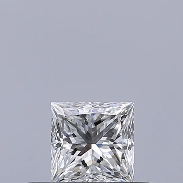 0.32ct PRINCESS D VVS2 Natural diamond