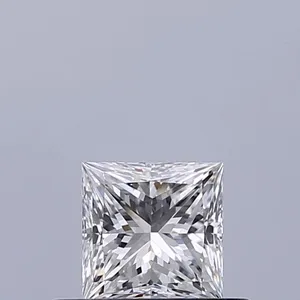 0.41ct PRINCESS E VVS1 Natural diamond