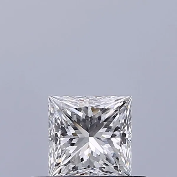 0.41ct PRINCESS E VVS1 Natural diamond