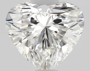 0.53ct HEART E IF Natural diamond