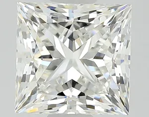 1.04ct PRINCESS H VVS2 Natural diamond