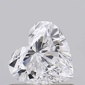 0.51ct HEART D VVS1 Lab diamond