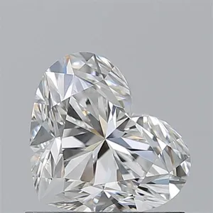 0.91ct HEART H VS2 Natural diamond