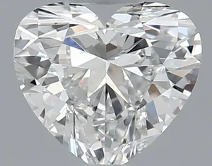 0.4ct HEART E VVS2 Natural diamond