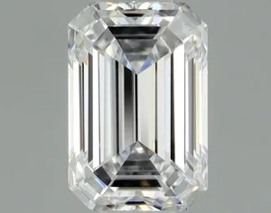 0.46ct EMERALD D VVS2 Natural diamond