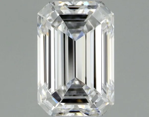 0.46ct EMERALD D VVS2 Natural diamond