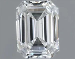 0.42ct EMERALD E VS1 Natural diamond