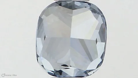 0.52ct CUSHION Fancy Vivid Blue SI1 Coloured Lab diamond