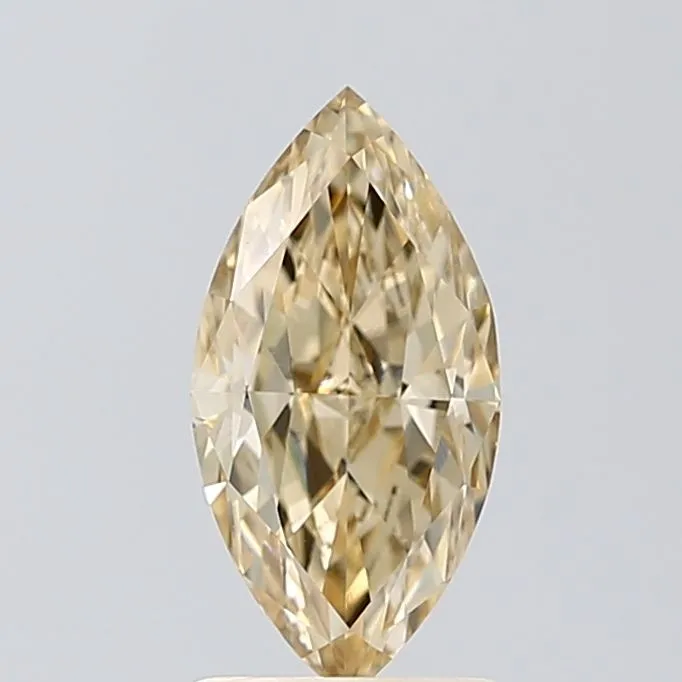 1.51ct MARQUISE Fancy Light Yellow VS1 Coloured Lab diamond