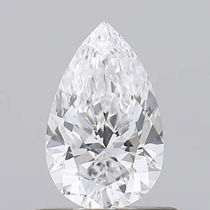 0.52ct PEAR D VVS2 Lab diamond