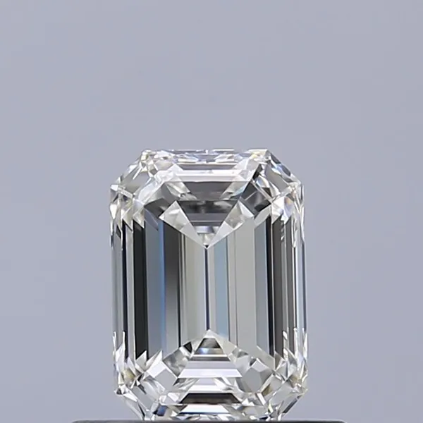 0.6ct EMERALD H VVS1 Natural diamond