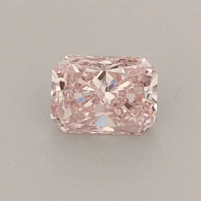 0.48ct RADIANT Fancy Intense Pink VS2 Coloured Lab diamond