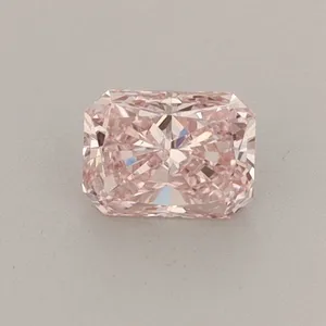 0.48ct RADIANT Fancy Intense Pink VS2 Coloured Lab diamond