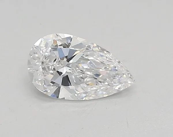 0.48ct PEAR D VVS2 Lab diamond