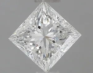 0.73ct PRINCESS H VVS1 Natural diamond
