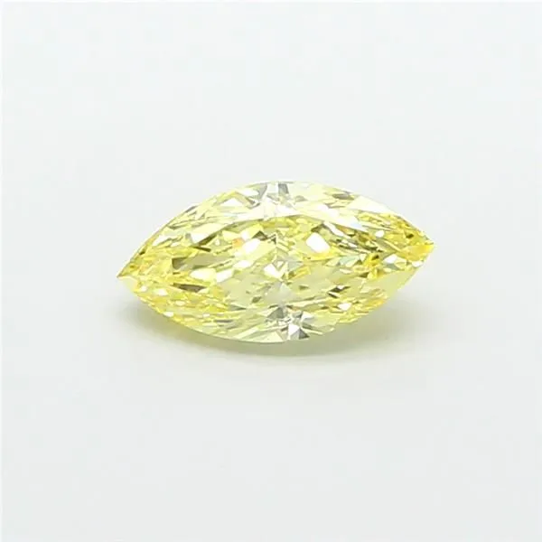 1.01ct MARQUISE Fancy Intense Yellow VS1 Coloured Lab diamond