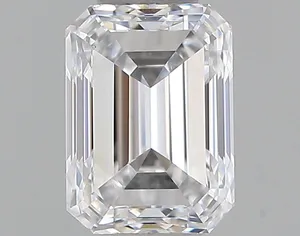 0.4ct EMERALD D VS1 Natural diamond