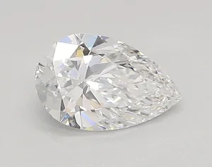 0.88ct PEAR D VVS1 Lab diamond