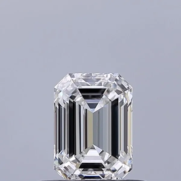 0.5ct EMERALD F IF Natural diamond