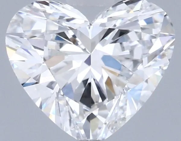 1ct HEART D VS1 Lab diamond