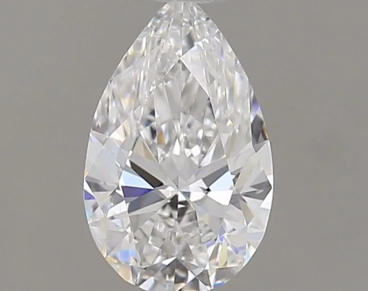0.42ct PEAR D IF Natural diamond