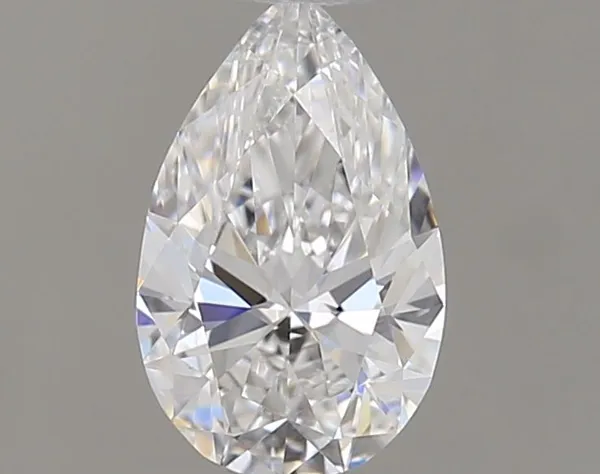 0.42ct PEAR D IF Natural diamond