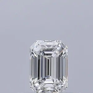 0.32ct EMERALD D VVS1 Natural diamond