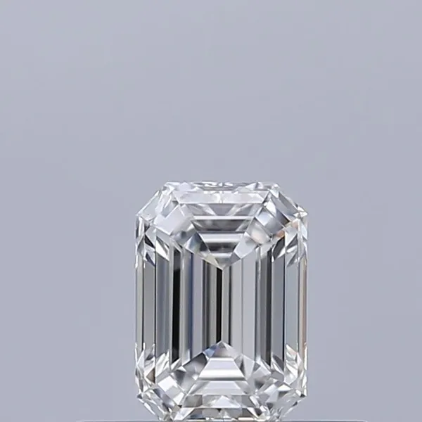 0.32ct EMERALD D VVS1 Natural diamond