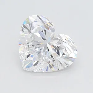 1.1ct HEART D VVS1 Lab diamond