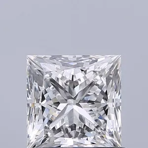 0.91ct PRINCESS D VS1 Natural diamond