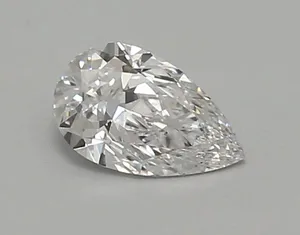 0.66ct PEAR D VS1 Lab diamond