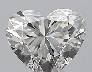 0.4ct HEART F VVS2 Natural diamond