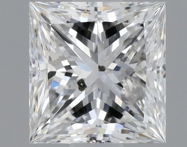 0.90ct PRINCESS E SI2 Natural diamond