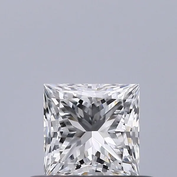 0.41ct PRINCESS F VVS2 Natural diamond
