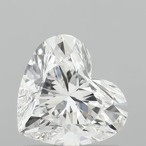 1.09ct HEART E VVS1 Lab diamond