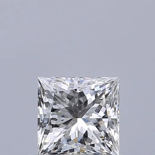 0.42ct PRINCESS D VVS1 Natural diamond