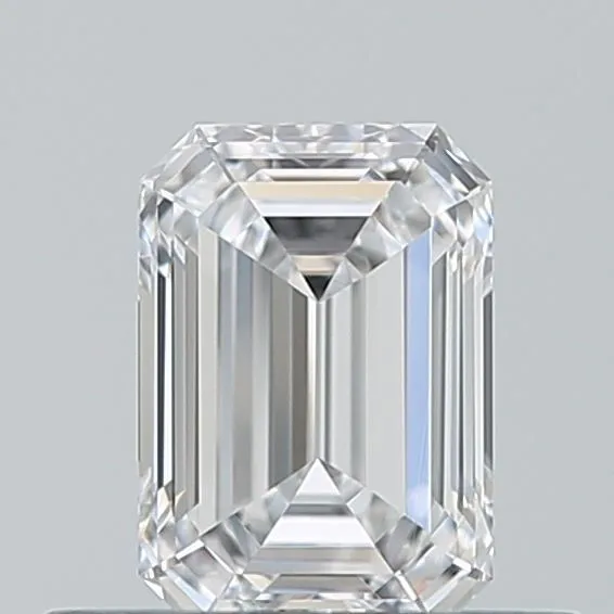 0.5ct EMERALD D VVS1 Natural diamond