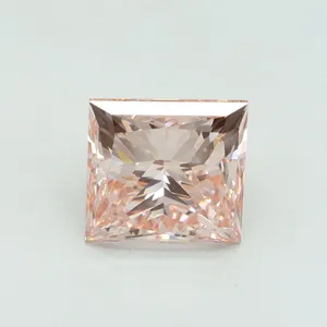 5.02ct PRINCESS Fancy Intense Pink VS1 Coloured Lab diamond